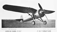 A page from company catalogue showing PZL P.11c. The arrival plane in the early 1930s was met with considerable international interest as the most modern fighter design of the time.